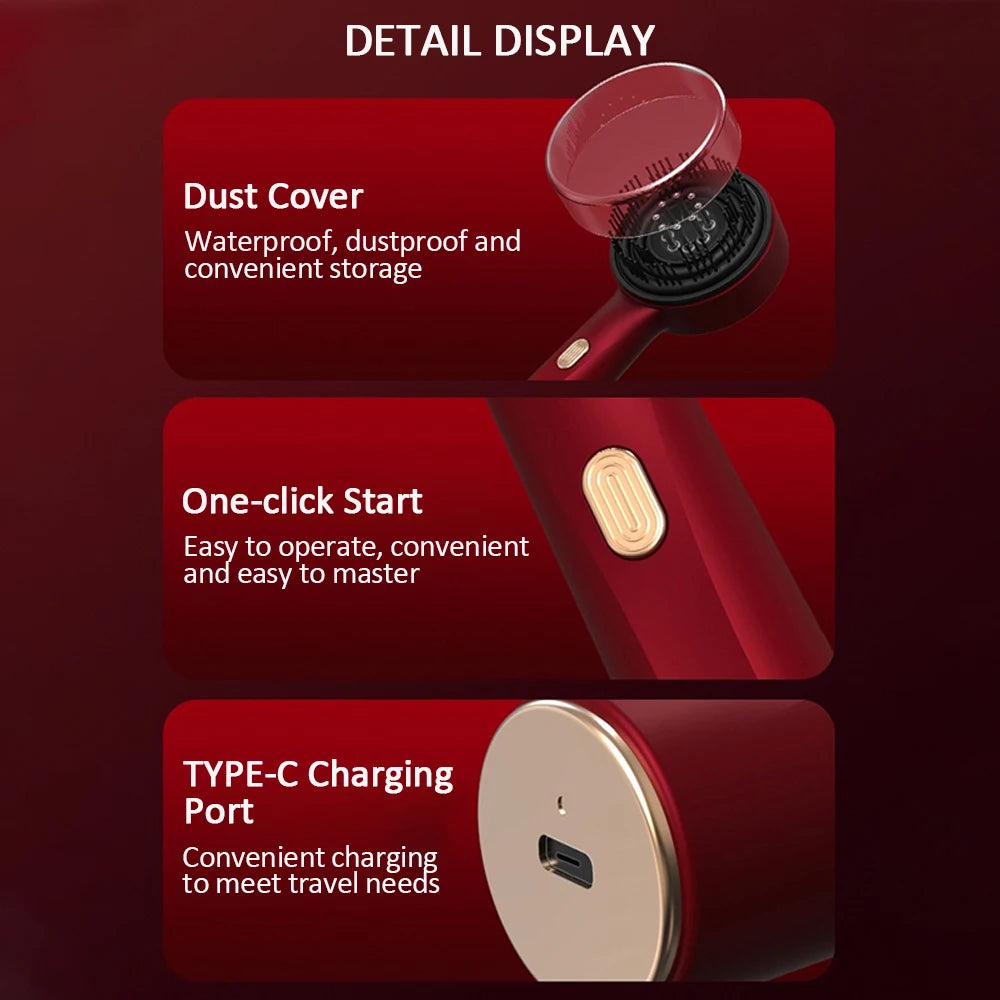 Lumina Red Light Scalp Massager & Hair Growth Brush