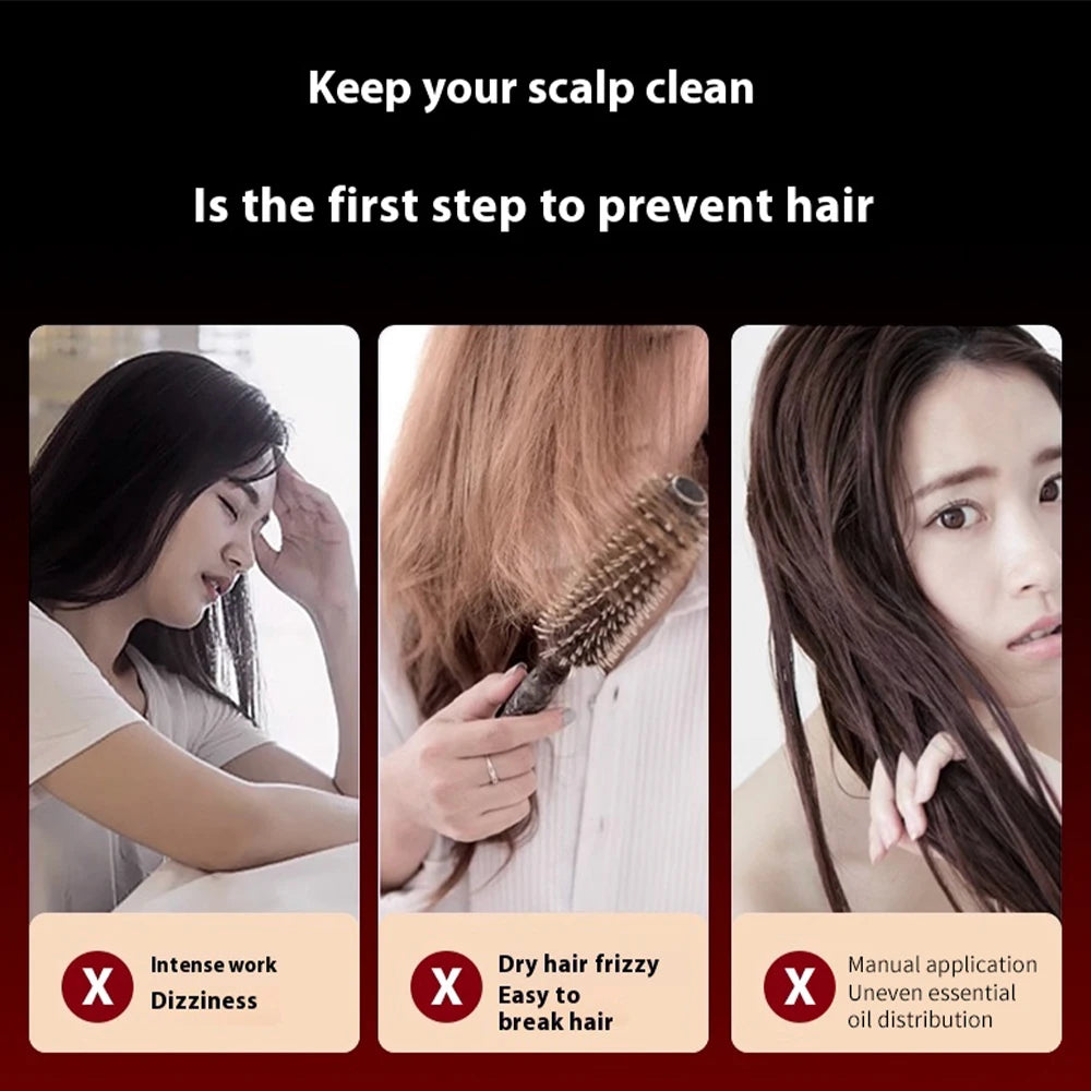 Lumina Red Light Scalp Massager & Hair Growth Brush