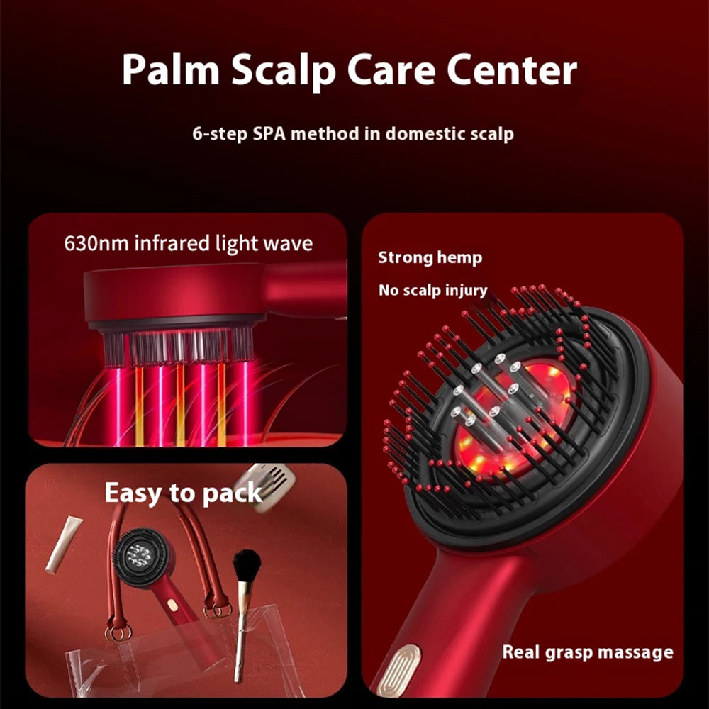 Lumina Red Light Scalp Massager & Hair Growth Brush