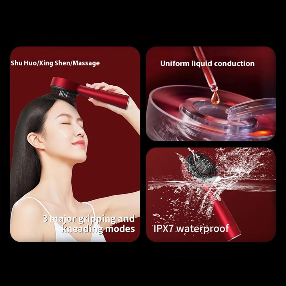 Lumina Red Light Scalp Massager & Hair Growth Brush