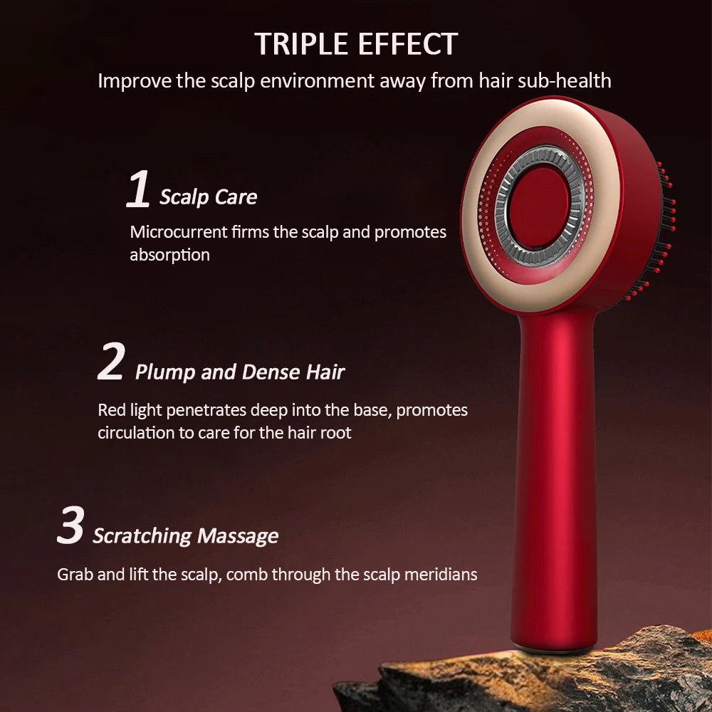 Lumina Red Light Scalp Massager & Hair Growth Brush