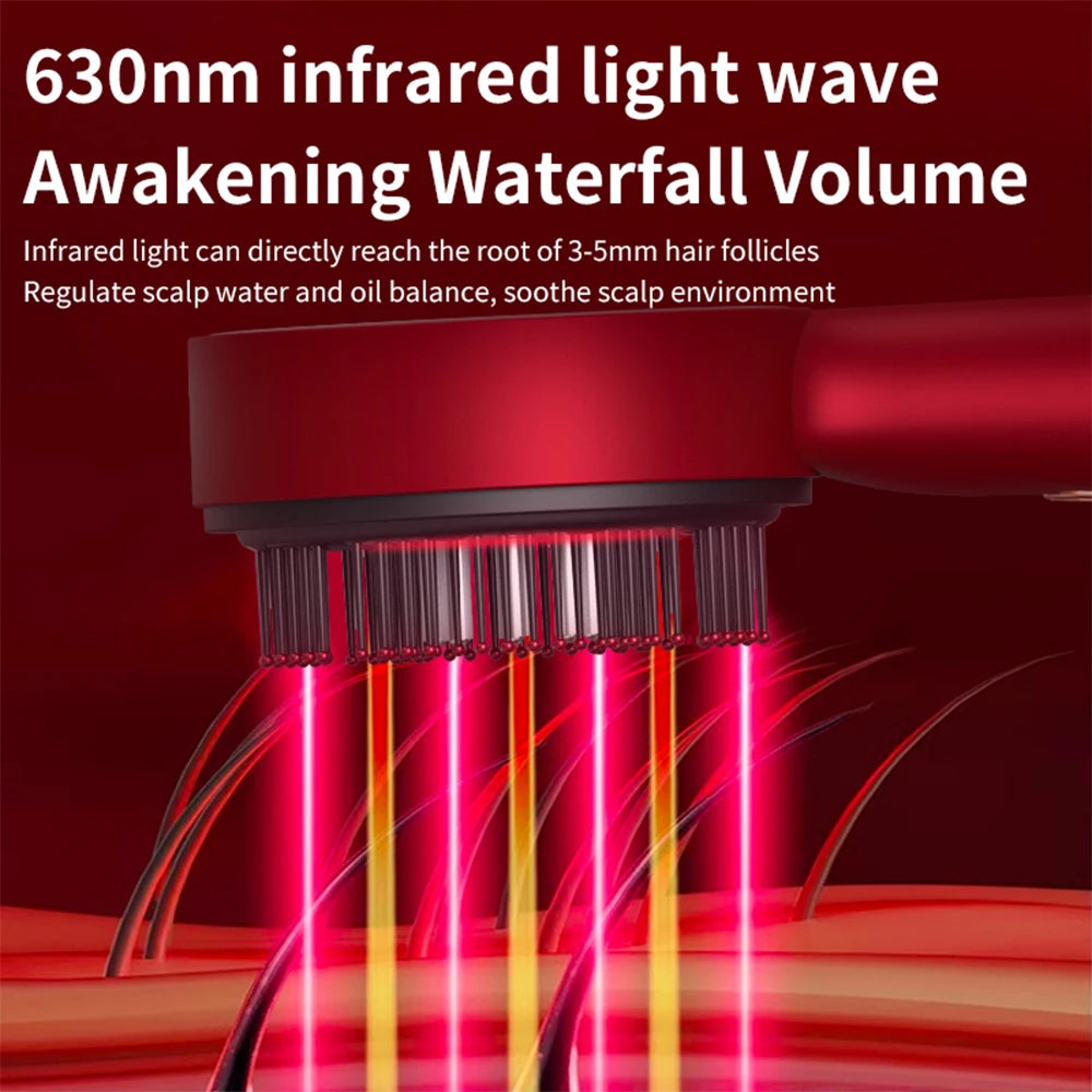Lumina Red Light Scalp Massager & Hair Growth Brush